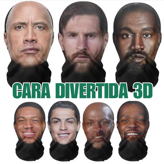 Cara divertida 3D